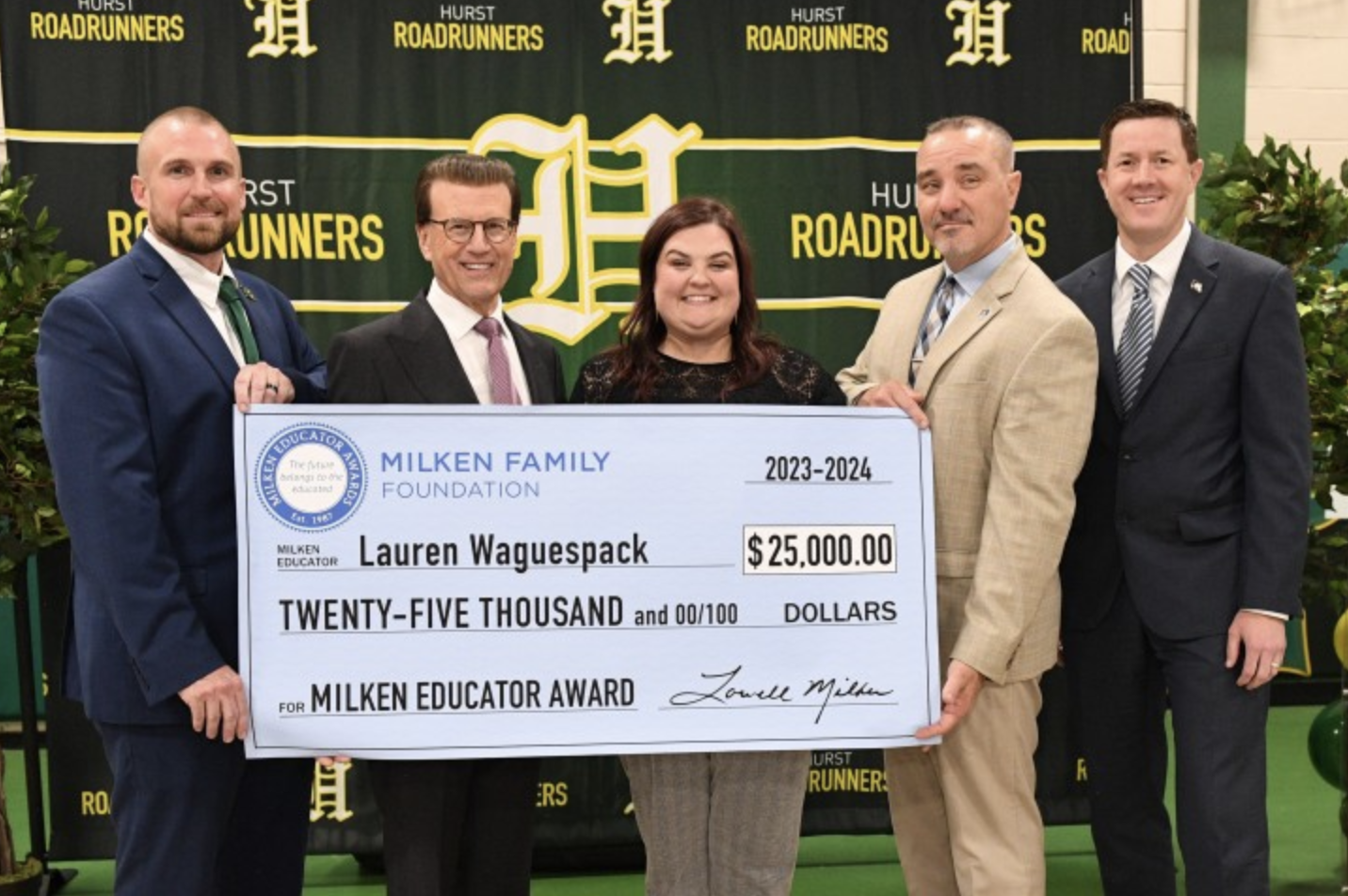 Destrehan Teacher Surprised with $25,000 Milken Educator Award - Vimarsana News